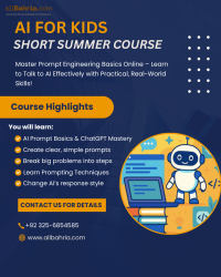 AI for Kids-Summer Short Course-  age (6 to 13)